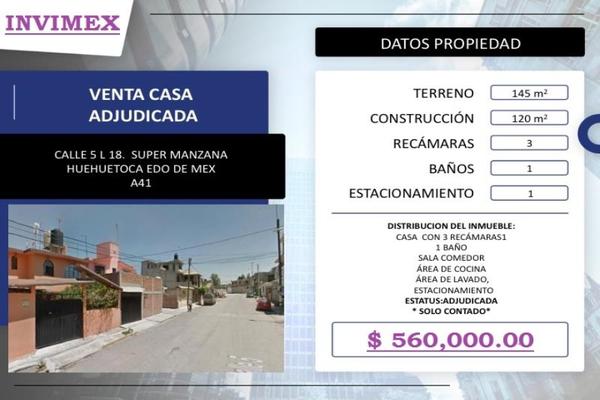 Foto de inmueble en CALLE 5 #LOTE 18, Col. Jardines de Huehuetoca C.P. 54684, Huehuetoca