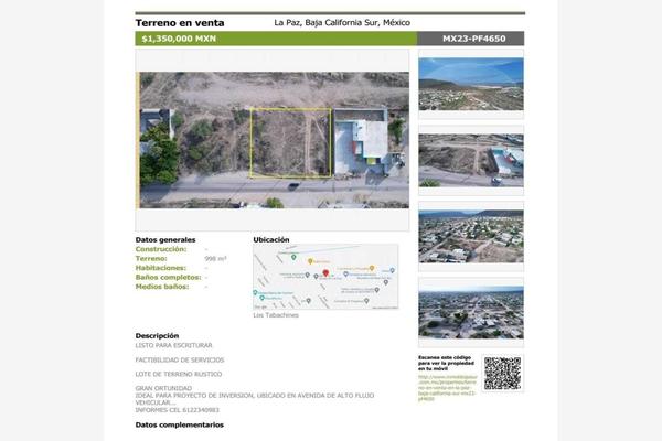 Foto de inmueble en Calle prosperidad, Col. Los Tabachines C.P. 23084, La Paz