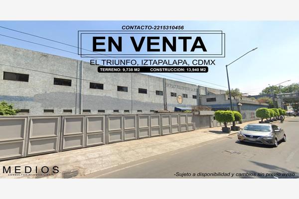 Foto de inmueble en CALZADA DE LA VIGA, Col. El Triunfo C.P. 09430, Iztapalapa