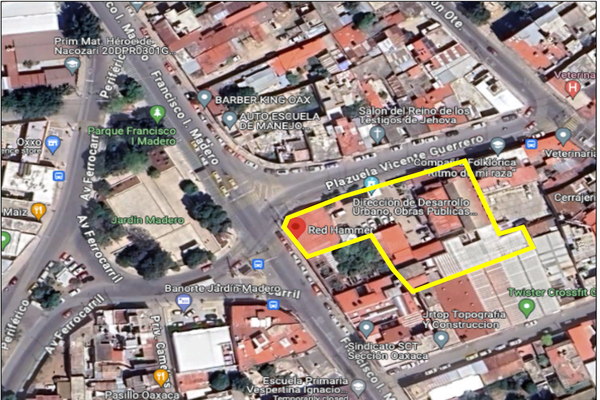 Foto de inmueble en CALZADA MADERO, Col. Ex-Marquezado C.P. 68034, Oaxaca de Juárez