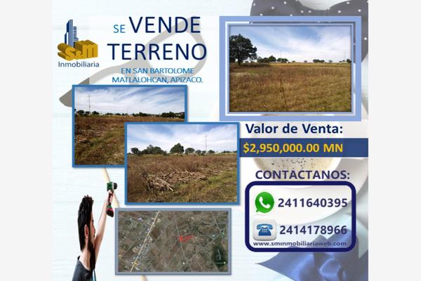 Foto de inmueble en Camino Real, Col. 1ra San Bartolomé Matlalohcan C.P. 90430, Tetla de la Solidaridad