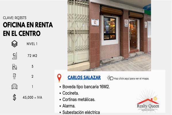 Foto de inmueble en CARLOS SALAZAR, Col. Monterrey Centro C.P. 64000, Monterrey