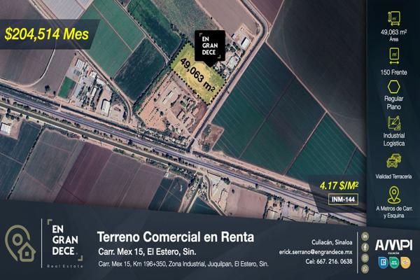 Foto de inmueble en Carr Mexico 15 Km 196 #196-350, Col. El Estero C.P. 81386, Ahome