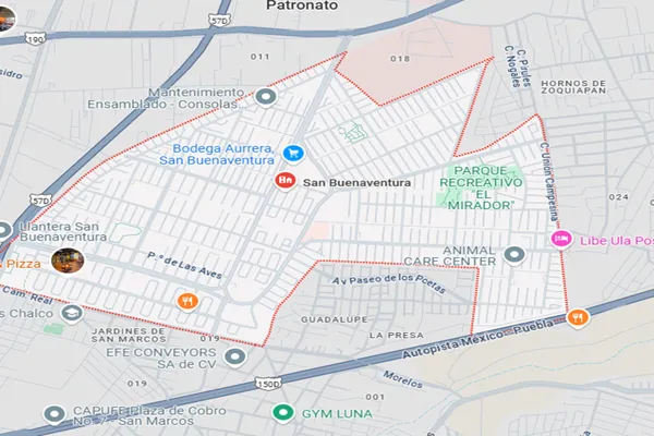 Foto de inmueble en CERRADA DE GOLONDRINAS, Col. San Buenaventura C.P. 56536, Ixtapaluca