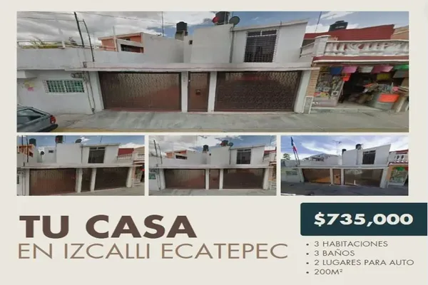 Foto de inmueble en CIRCUITO INTERIOR #*, Col. Izcalli Ecatepec C.P. 55030, Ecatepec de Morelos