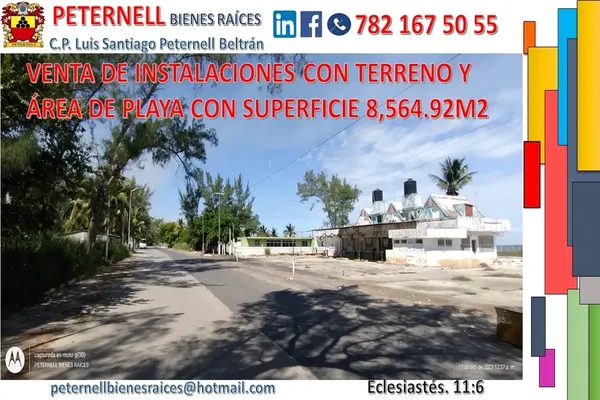 Foto de inmueble en CONOCIDA, Col. La Barra Norte C.P. 92773, Tuxpan