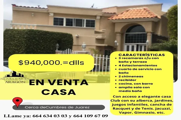 Foto de inmueble en  , Col. Cumbres de Juárez C.P. 22046, Tijuana