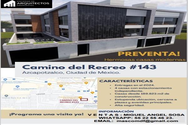 Foto de inmueble en Camino del Recreo 143 #143, Col. Del Recreo C.P. 02070, Azcapotzalco