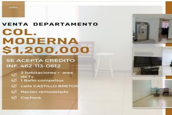 Foto de inmueble en Castillo Breton #s/n, Col. Moderna C.P. 36690, Irapuato