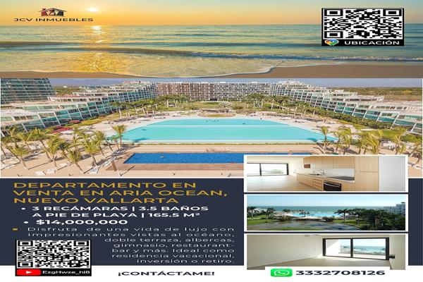 Foto de inmueble en Paseo de los Cocoteros #435Int. 602, Col. Real Nuevo Vallarta C.P. 63735, Bahía de Banderas