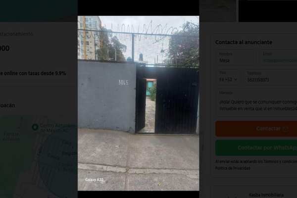 Foto de inmueble en El Reloj MM285, Col. El Reloj C.P. 04640, Coyoacán