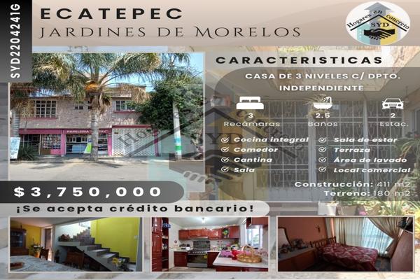 Foto de inmueble en Agricultura 4-A, Ecatepec de Morelos, Méx., Col. Jardines de Morelos 5a Sección C.P. 55075, Ecatepec de Morelos