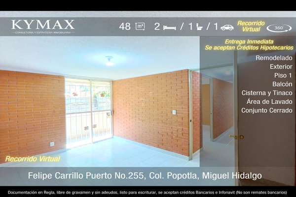 Foto de inmueble en Felipe Carrillo Puerto, Col. Popotla C.P. 11400, Miguel Hidalgo