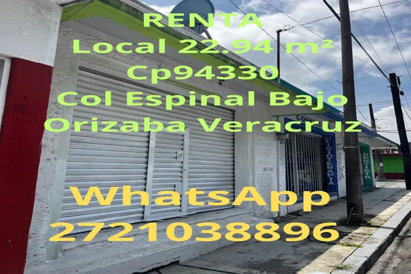 Foto de inmueble en Francisco i Madero, Col. El Espinal Bajo C.P. 94330, Orizaba