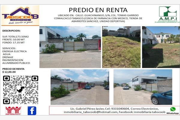 Foto de inmueble en GUACHINANGO, Col. Tomas Garrido C.P. 86320, Comalcalco