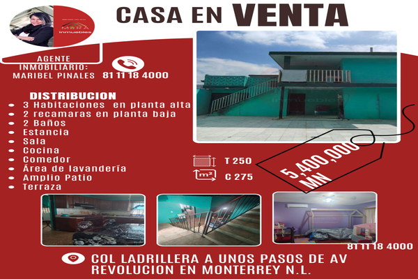 Foto de inmueble en , Col. Ladrillera C.P. 64830, Monterrey