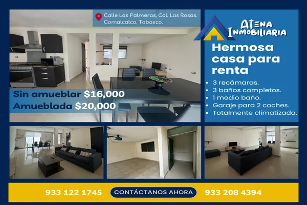 Foto de inmueble en Las palmeras, Col. Las Rosas C.P. 86360, Comalcalco