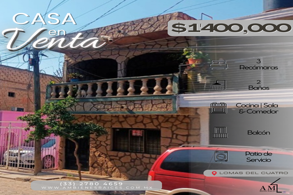 Foto de inmueble en Loma Miravalle, Col. Lomas Del 4 C.P. 45599, San Pedro Tlaquepaque