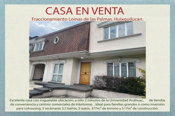 Foto de inmueble en , Col. Lomas de las Palmas C.P. 52788, Huixquilucan
