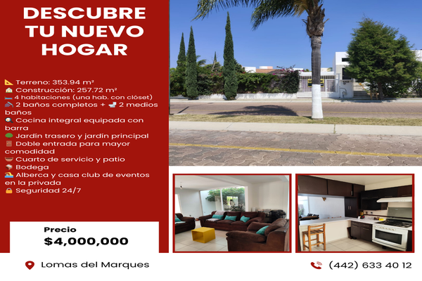 Foto de inmueble en Lomas del Marques #WHI311403, Col. Lomas del Marqués C.P. 76146, Querétaro