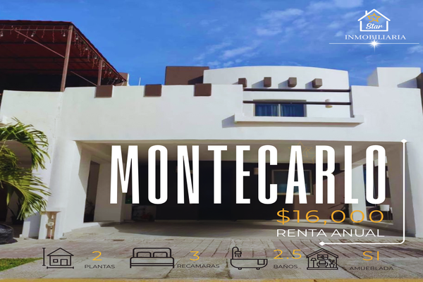 Foto de inmueble en MONTECARLO RESIDENCIAL, Col. La Joya C.P. 82124, Mazatlán