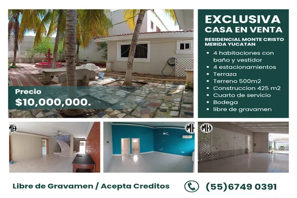 Foto de inmueble en  , Col. Montecristo C.P. 97133, Mérida