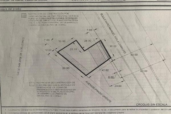 Foto de inmueble en NAUCALPAN BLVD. MANUEL AVILA CAMACHO , NAUCALPAN, Col. San José de los Leones 1a Sección C.P. 53730, Naucalpan de Juárez