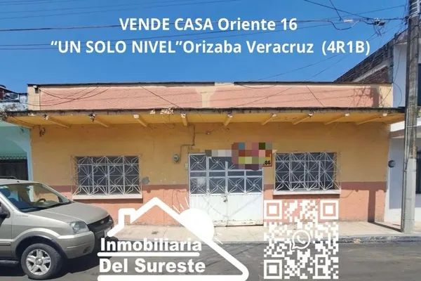 Foto de inmueble en Oriente 16 #512, Col. Orizaba Centro C.P. 94300, Orizaba