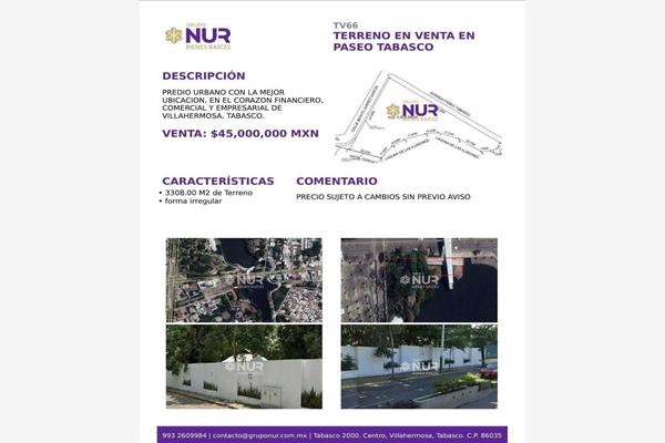 Foto de inmueble en Paseo Tabasco #1203, Col. Lindavista C.P. 86050, Centro