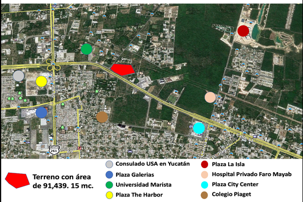 Foto de inmueble en Periferico, Col. Temozon Norte C.P. 97302, Mérida