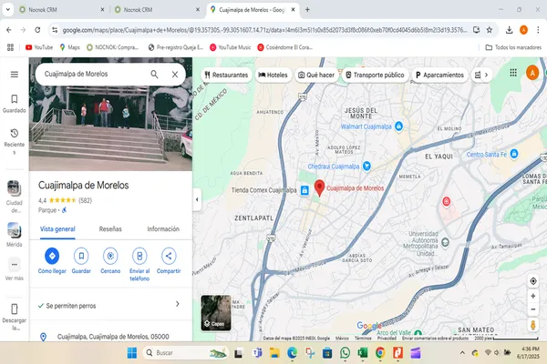 Foto de inmueble en PROLONGACION REFORMA, Col. Cuajimalpa C.P. 05000, Cuajimalpa de Morelos