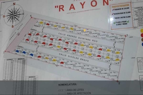 Foto de inmueble en Rayon, Col. Santiago 2a. Sección C.P. 55615, Zumpango