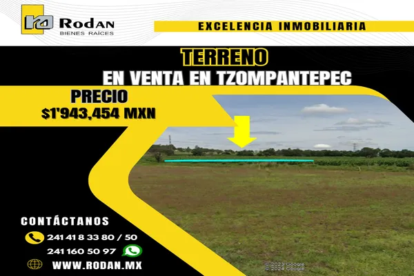 Foto de inmueble en REFORMA, Col. San Andrés Ahuashuatepec C.P. 90491, Tzompantepec