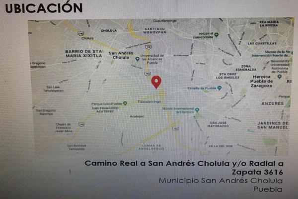 Foto de inmueble en  , Col. San Andrés Cholula Centro C.P. 72810, San Andrés Cholula