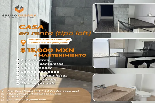 Foto de inmueble en Santo Domingo, Col. Lomas de Angelópolis C.P. 72830, San Andrés Cholula