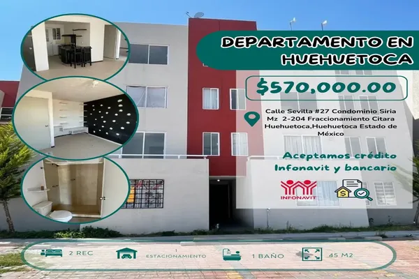 Foto de inmueble en Sevilla #27, Col. CITARA C.P. 54696, Huehuetoca
