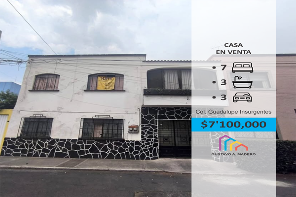 Foto de inmueble en Sotero Prieto, Col. Guadalupe Insurgentes C.P. 07870, Gustavo A. Madero