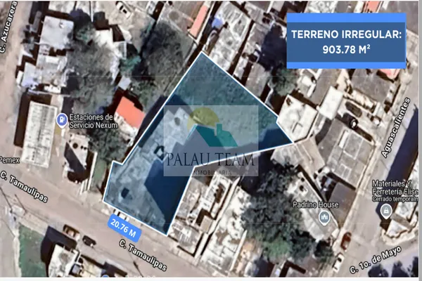 Foto de inmueble en Tamaulipas #1315, Col. Guadalupe Victoria C.P. 89080, Tampico