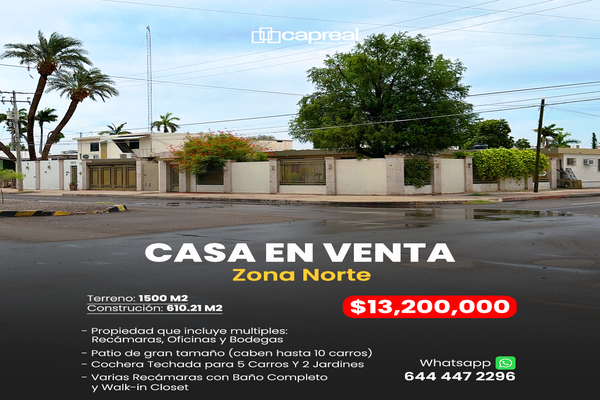 Foto de inmueble en Tetabiate, Col. Zona Norte C.P. 85040, Cajeme