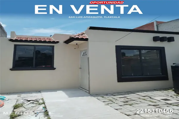 Foto de inmueble en tlaxcallan #30, Col. San Luis Apizaquito C.P. 90401, Apizaco
