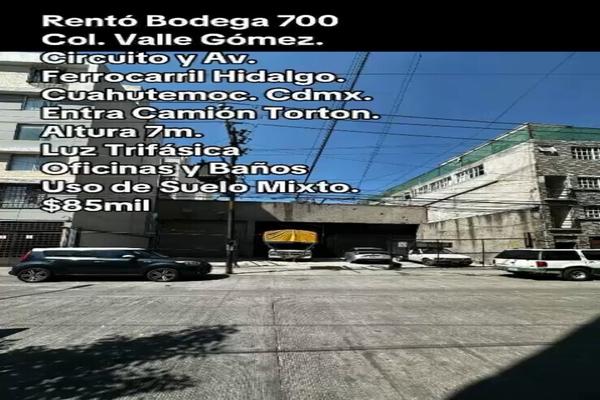 Foto de inmueble en  , Col. Valle Gómez C.P. 06240, Cuauhtémoc