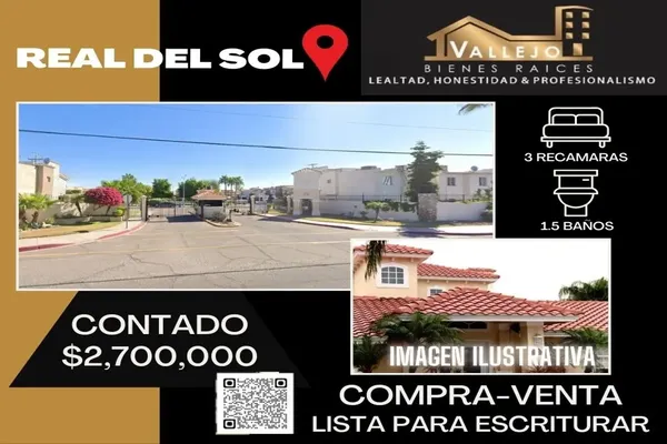 Foto de inmueble en valle real #1000, Col. Real del Sol C.P. 21254, Mexicali
